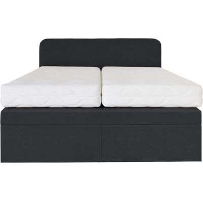 Westfalia Schlafkomfort Boxspringbett - Microvelours oder Leder, 195x212cm Westfalia Schlafkomfort Boxspringbett - Microvelours oder Leder, 195x212cm