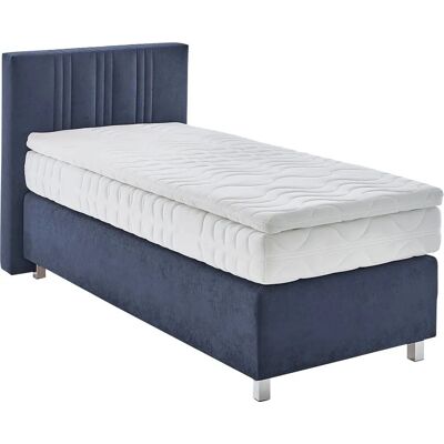 Westfalia Schlafkomfort - 90x200cm Microvelours Boxspringbett Westfalia Schlafkomfort - 90x200cm Microvelours Boxspringbett