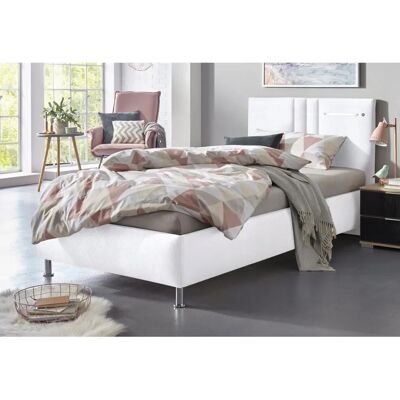 Westfalia Elba Microfaser Bett mit LED - Polsterbett Westfalia Elba Microfaser Bett mit LED - Polsterbett