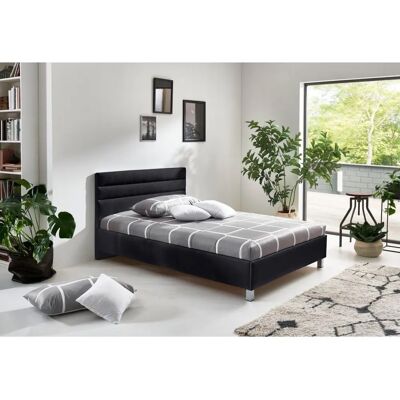 WESTFALIA Microvelours Bett - Polsterbett - schwarz WESTFALIA Microvelours Bett - Polsterbett - schwarz