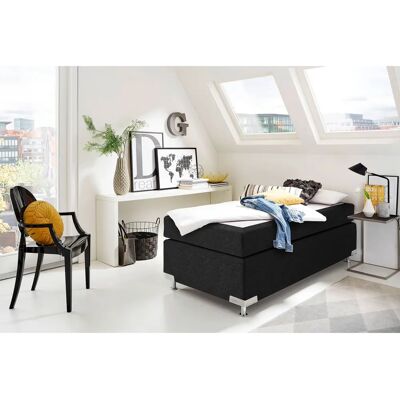 Westfalia Schlafkomfort Holland Boxspringbett - Graphit, 90x200 cm - Boxspringbett Westfalia Schlafkomfort Holland Boxspringbett - Graphit, 90x200 cm - Boxspringbett