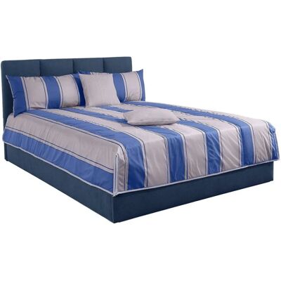 WESTFALIA SCHLAFKOMFORT Microfaser Blau - Polsterbett WESTFALIA SCHLAFKOMFORT Microfaser Blau - Polsterbett