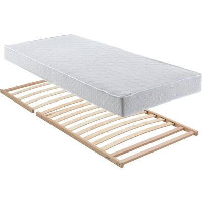 Westfalia Mikrofaserbett - 180x200cm, Beige, Höhenverstellbar Westfalia Mikrofaserbett - 180x200cm, Beige, Höhenverstellbar