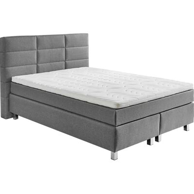 Westfalia Schlafkomfort Boxspringbett - Grau 140x200cm - Bett Westfalia Schlafkomfort Boxspringbett - Grau 140x200cm - Bett