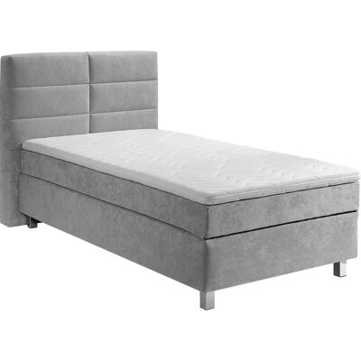 WESTFALIA SCHLAFKOMFORT Microvelours Boxspringbett 100x200cm - Boxspringbett WESTFALIA SCHLAFKOMFORT Microvelours Boxspringbett 100x200cm - Boxspringbett