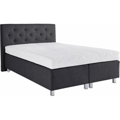 Westfalia Schlafkomfort - 154x210cm Boxspringbett mit Strukturstoff Westfalia Schlafkomfort - 154x210cm Boxspringbett mit Strukturstoff
