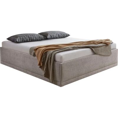 WESTFALIA SCHLAFKOMFORT Texel - Veloursstoff, Beige, 200x200cm - Polsterbett WESTFALIA SCHLAFKOMFORT Texel - Veloursstoff, Beige, 200x200cm - Polsterbett