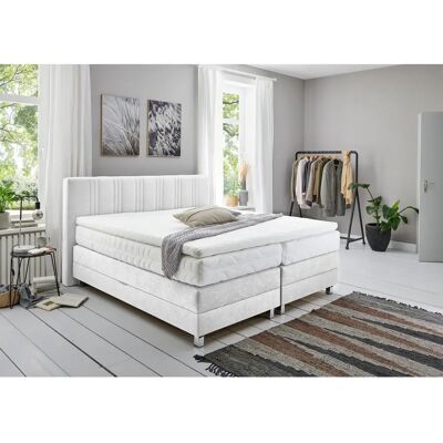 WESTFALIA SCHLAFKOMFORT Boxspringbett 180x200 Microvelours - Made in Germany WESTFALIA SCHLAFKOMFORT Boxspringbett 180x200 Microvelours - Made in Germany