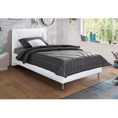 Westfalia SCHLAFKOMFORT Polsterbett - Microfaser, 110x210cm, Weiß - Polsterbett Westfalia SCHLAFKOMFORT Polsterbett - Microfaser, 110x210cm, Weiß - Polsterbett