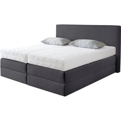 WESTFALIA SCHLAFKOMFORT Boxspringbett - Charcoal - 160x200cm - Made in Germany WESTFALIA SCHLAFKOMFORT Boxspringbett - Charcoal - 160x200cm - Made in Germany