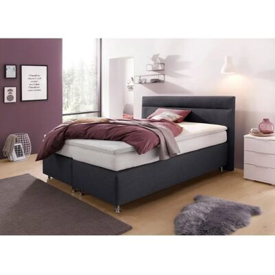 Westfalia Schlafkomfort Boxspringbett - anthrazit, 160x200cm, H3, ohne LED Westfalia Schlafkomfort Boxspringbett - anthrazit, 160x200cm, H3, ohne LED