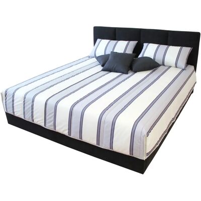 Westfalia Polsterbett - Microfaser, Schwarz, 180x200cm Westfalia Polsterbett - Microfaser, Schwarz, 180x200cm