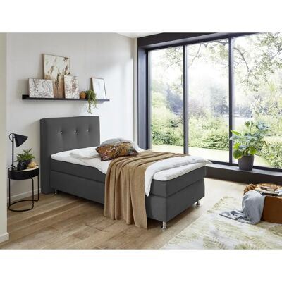 WESTFALIA SCHLAFKOMFORT Boxspringbett - Grau, 115x210cm WESTFALIA SCHLAFKOMFORT Boxspringbett - Grau, 115x210cm