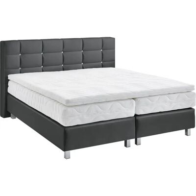 Westfalia Schlafkomfort Boxspringbett - 3D Steppung Anthrazit - Boxspringbett Westfalia Schlafkomfort Boxspringbett - 3D Steppung Anthrazit - Boxspringbett