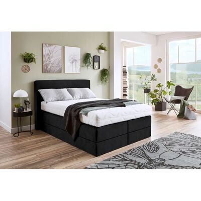 Westfalia Schlafkomfort Boxspringbett - 155x205cm, Microvelours, H3 Westfalia Schlafkomfort Boxspringbett - 155x205cm, Microvelours, H3