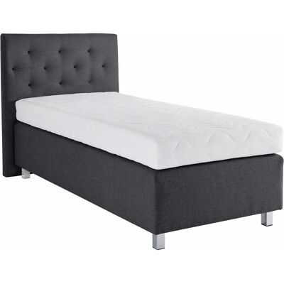 Westfalia Schlafkomfort Boxspringbett - Anthrazit, 114x210cm Westfalia Schlafkomfort Boxspringbett - Anthrazit, 114x210cm