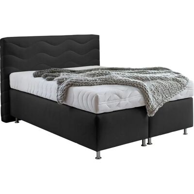 Westfalia Schlafkomfort Sigma Boxspringbett - Komplettbett, Schwarz, 140x200cm Westfalia Schlafkomfort Sigma Boxspringbett - Komplettbett, Schwarz, 140x200cm