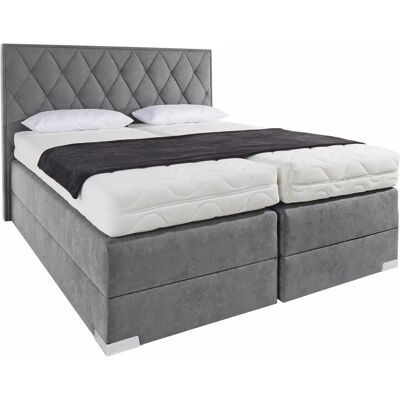 Westfalia Schlafkomfort Microvelours Boxspringbett - 180x200cm Westfalia Schlafkomfort Microvelours Boxspringbett - 180x200cm