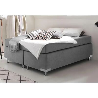 Westfalia Schlafkomfort Holland Microvelours Boxspringbett - Boxspringbett Westfalia Schlafkomfort Holland Microvelours Boxspringbett - Boxspringbett