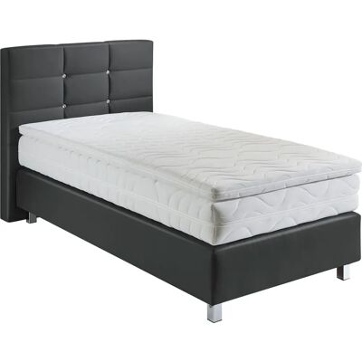 Westfalia Schlafkomfort Boxspringbett - Bonnell-Federkern - anthrazit Westfalia Schlafkomfort Boxspringbett - Bonnell-Federkern - anthrazit