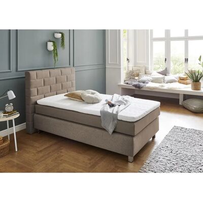 Westfalia Schlafkomfort Boxspringbett - 100x200cm - Beige Westfalia Schlafkomfort Boxspringbett - 100x200cm - Beige