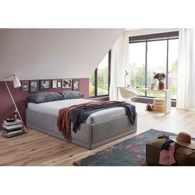 WESTFALIA SCHLAFKOMFORT Texel Polsterbett - Polsterbett, Veloursstoff, 140x200 cm, ohne Matratze WESTFALIA SCHLAFKOMFORT Texel Polsterbett - Polsterbett, Veloursstoff, 140x200 cm, ohne Matratze