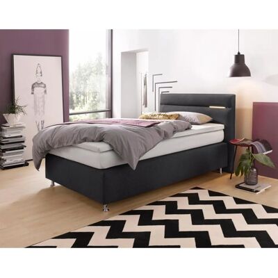 Westfalia Schlafkomfort Boxspringbett - Bonnell-Federkern, 120x200cm, Grau Westfalia Schlafkomfort Boxspringbett - Bonnell-Federkern, 120x200cm, Grau