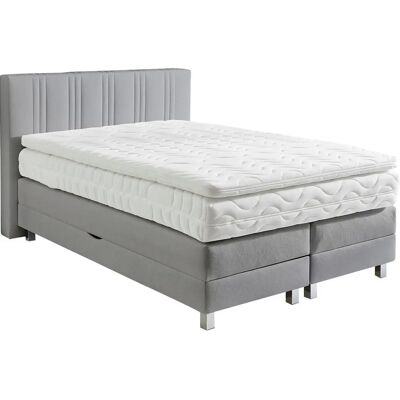 WESTFALIA SCHLAFKOMFORT Boxspringbett - Komplett, Grau, 140x200cm WESTFALIA SCHLAFKOMFORT Boxspringbett - Komplett, Grau, 140x200cm
