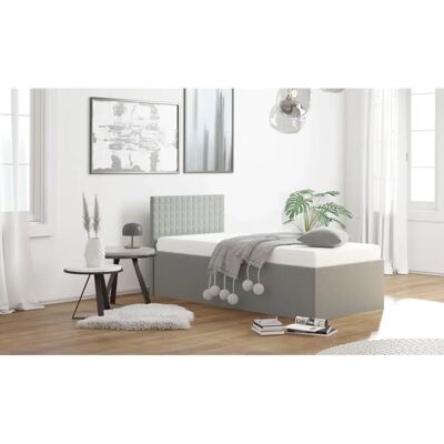 Westfalia Schlafkomfort Polsterbett - Samtvelours, grau Westfalia Schlafkomfort Polsterbett - Samtvelours, grau