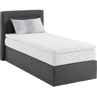 WESTFALIA SCHLAFKOMFORT Boxspringbett - Microvelours - 90x200/105x210 - Komplettbett WESTFALIA SCHLAFKOMFORT Boxspringbett - Microvelours - 90x200/105x210 - Komplettbett