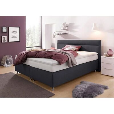 Westfalia Schlafkomfort Boxspringbett - Bonnell-Federkern - Grau Westfalia Schlafkomfort Boxspringbett - Bonnell-Federkern - Grau