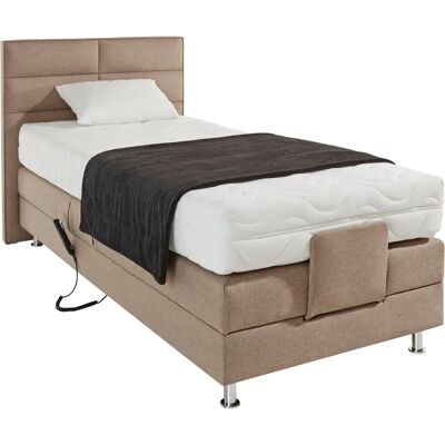 WESTFALIA Beige Boxbett - Elektrisch verstellbar 7-Zonen Matratze WESTFALIA Beige Boxbett - Elektrisch verstellbar 7-Zonen Matratze