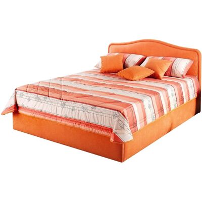 WESTFALIA Polsterbett - 120x200cm, Terrakotta, Verstellbarer Lattenrost - Polsterbett WESTFALIA Polsterbett - 120x200cm, Terrakotta, Verstellbarer Lattenrost - Polsterbett