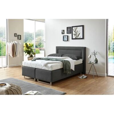 Westfalia Schlafkomfort Grau 140x200cm H3 - Boxspringbett Westfalia Schlafkomfort Grau 140x200cm H3 - Boxspringbett