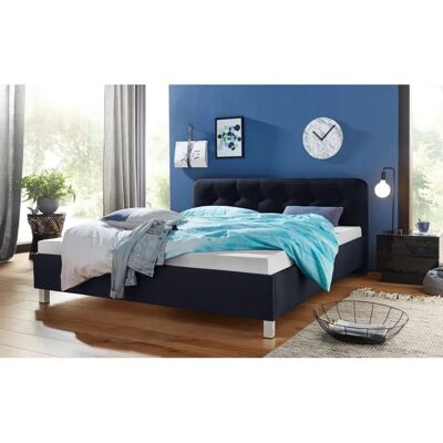 Westfalia Vulkan Bett - Mikrofaser, 180x200cm, Schwarz Westfalia Vulkan Bett - Mikrofaser, 180x200cm, Schwarz