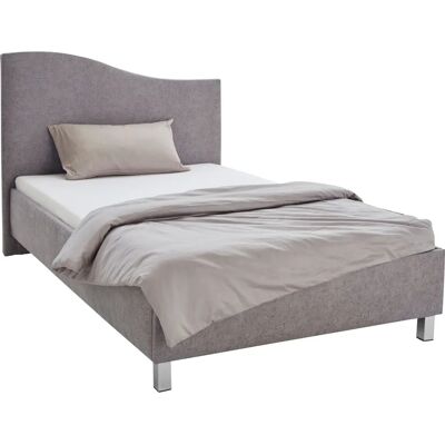 Westfalia Schlafkomfort Bett - Veloursstoff, 100x200 cm - Bett Westfalia Schlafkomfort Bett - Veloursstoff, 100x200 cm - Bett