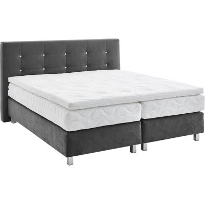 WESTFALIA SCHLAFKOMFORT Boxspringbett 200x200cm H3 Bonnell-Federkern - Boxspringbett WESTFALIA SCHLAFKOMFORT Boxspringbett 200x200cm H3 Bonnell-Federkern - Boxspringbett