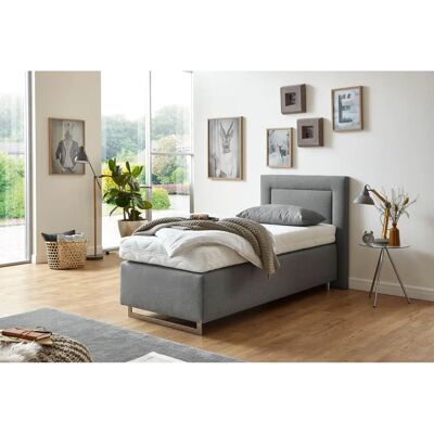 WESTFALIA SCHLAFKOMFORT Boxspringbett - 7-Zonen-Kaltschaummatratze - Grau - Komplettbett WESTFALIA SCHLAFKOMFORT Boxspringbett - 7-Zonen-Kaltschaummatratze - Grau - Komplettbett