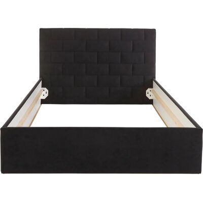Westfalia Schlafkomfort Polsterbett - Microvelours - 140x200cm - Bett Westfalia Schlafkomfort Polsterbett - Microvelours - 140x200cm - Bett