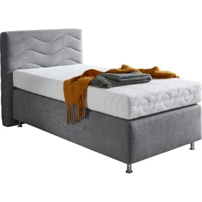 WESTFALIA SCHLAFKOMFORT Sigma - Boxspringbett, grau, 120x200cm WESTFALIA SCHLAFKOMFORT Sigma - Boxspringbett, grau, 120x200cm
