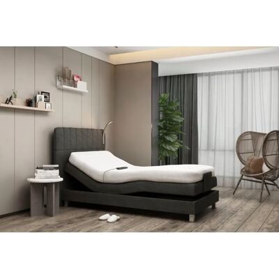 Westfalia Schlafkomfort Boxspringbett - 138x211cm - Schwarz - Bett mit LED-Beleuchtung Westfalia Schlafkomfort Boxspringbett - 138x211cm - Schwarz - Bett mit LED-Beleuchtung