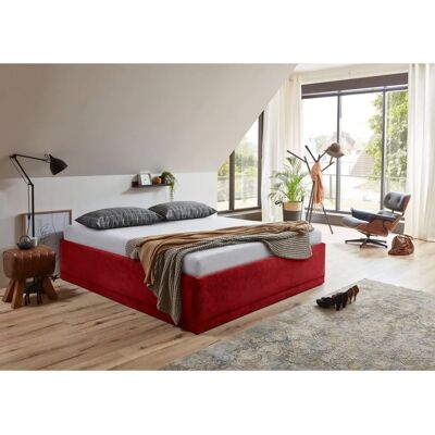 WESTFALIA SCHLAFKOMFORT Texel - Polsterbett, Microfaser, 160x200cm, Bordeauxrot WESTFALIA SCHLAFKOMFORT Texel - Polsterbett, Microfaser, 160x200cm, Bordeauxrot