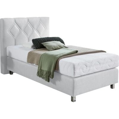 Westfalia Schlafkomfort Phoenix Weiß 90x200cm - Boxspringbett Westfalia Schlafkomfort Phoenix Weiß 90x200cm - Boxspringbett