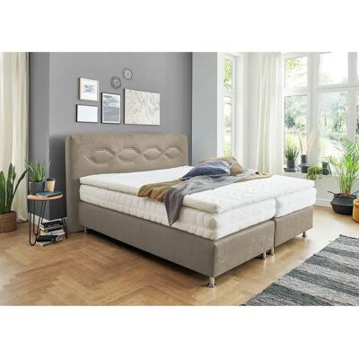 Westfalia Schlafkomfort Boxspringbett - Microvelours, 180x200cm Westfalia Schlafkomfort Boxspringbett - Microvelours, 180x200cm