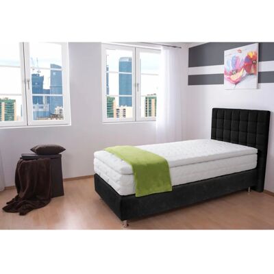 Westfalia Schlafkomfort Microvelours Bonnell-Feder, 120x200 - Boxspringbett Westfalia Schlafkomfort Microvelours Bonnell-Feder, 120x200 - Boxspringbett