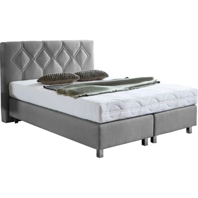 WESTFALIA SCHLAFKOMFORT Phönix - Microvelours Boxspringbett 140x200cm WESTFALIA SCHLAFKOMFORT Phönix - Microvelours Boxspringbett 140x200cm