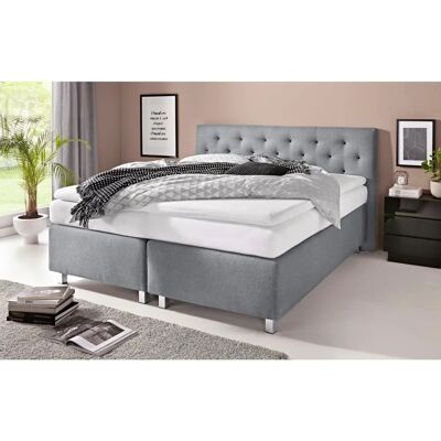 Westfalia Schlafkomfort Boxspringbett - Grau 160x200cm Westfalia Schlafkomfort Boxspringbett - Grau 160x200cm