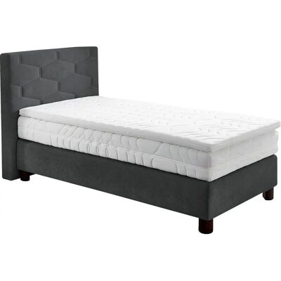 WESTFALIA SCHLAFKOMFORT Boxspringbett - 120x200cm - Grau WESTFALIA SCHLAFKOMFORT Boxspringbett - 120x200cm - Grau