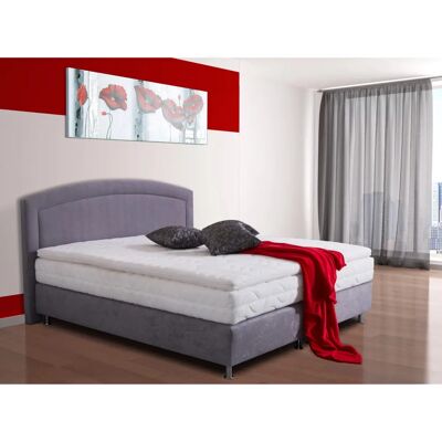 Westfalia Schlafkomfort Microvelours Boxspringbett - Boxspringbett Westfalia Schlafkomfort Microvelours Boxspringbett - Boxspringbett
