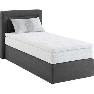 WESTFALIA Microvelours Boxspringbett - 90x200cm WESTFALIA Microvelours Boxspringbett - 90x200cm